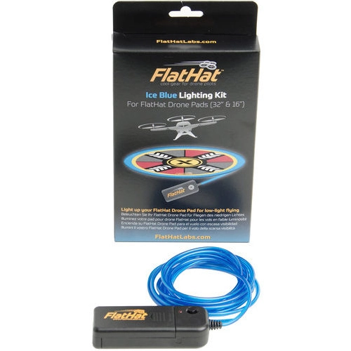 FlatHat 40cm Drone Pad Lighting Kit - Blau